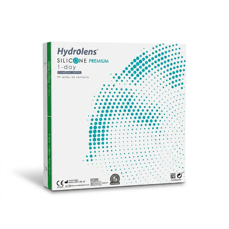 HYDROLENS SILICONE PREMIUM 1 DÍA | Pack 90 lentes de contacto